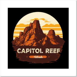 capitol reef utah Posters and Art